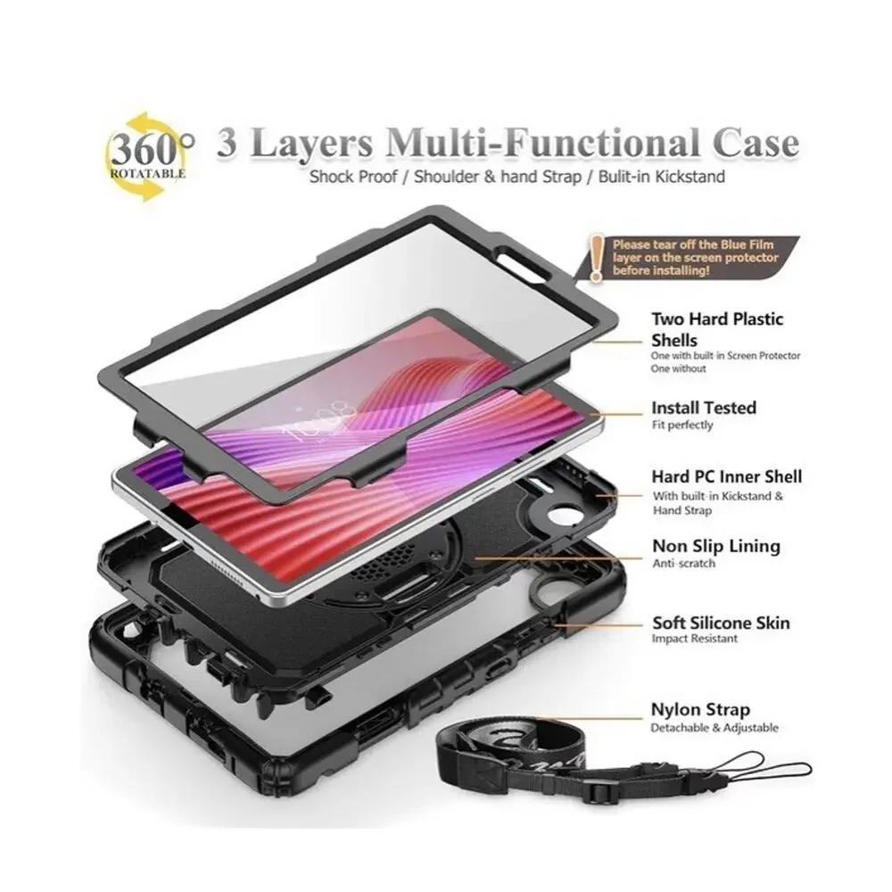Tablet Case for Lenovo Tab One K9 8.7 inch Drop-Proof Protection Cover...